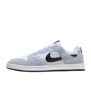Nike ALLEYOOP SB Size 10.5 Light Marine Black White Sneakers CJ0882-500